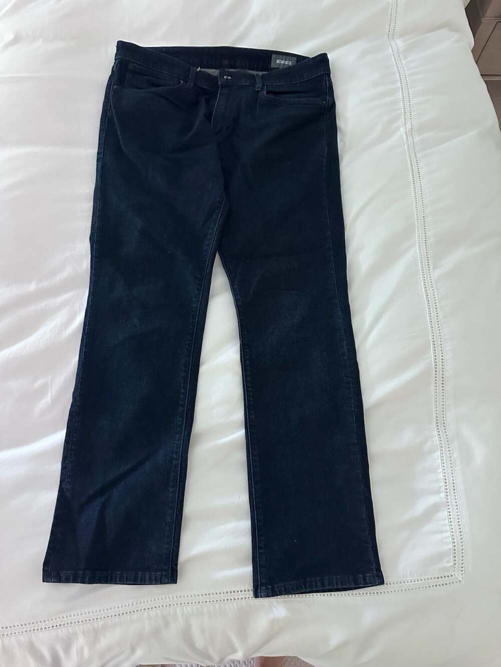Bonobos Men's Dark Wash Stretch Jeans 35x32